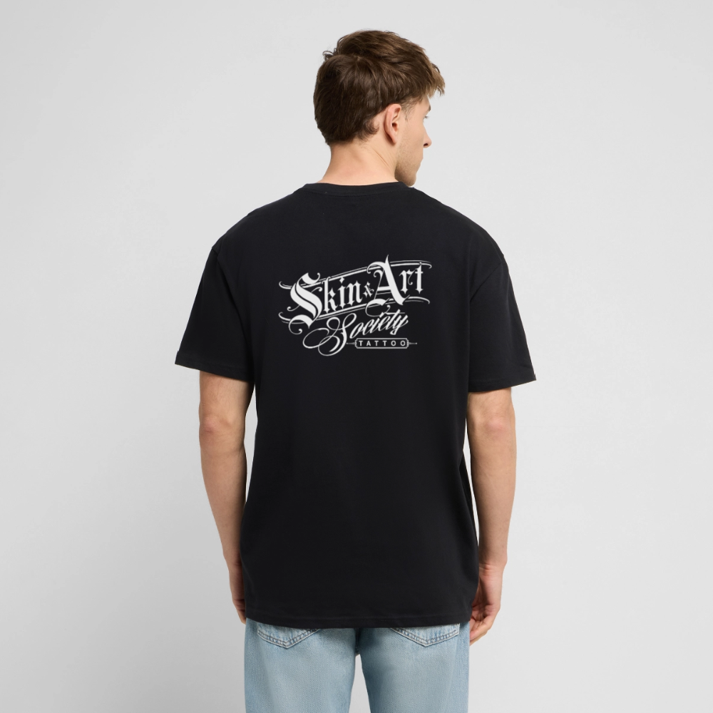 Oversized Heavyweight T-Shirt - Schwarz
