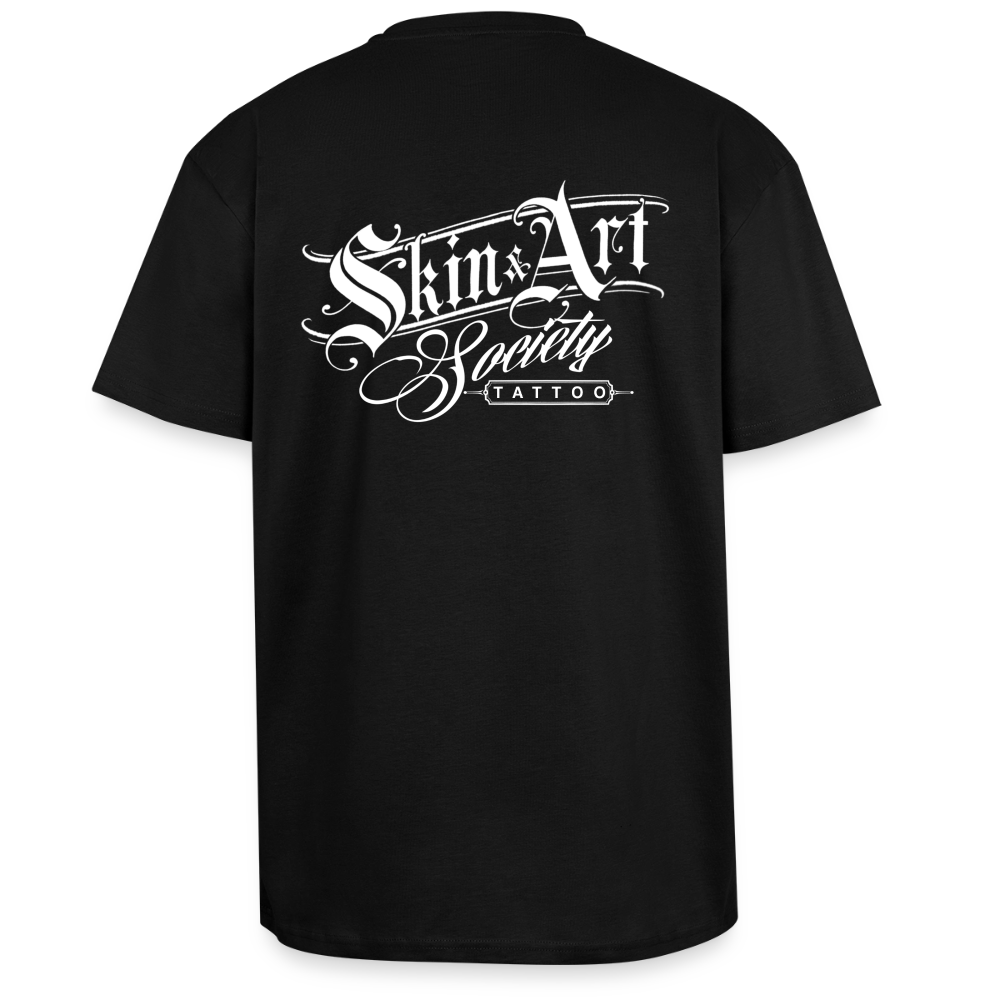 Oversized Heavyweight T-Shirt - Schwarz