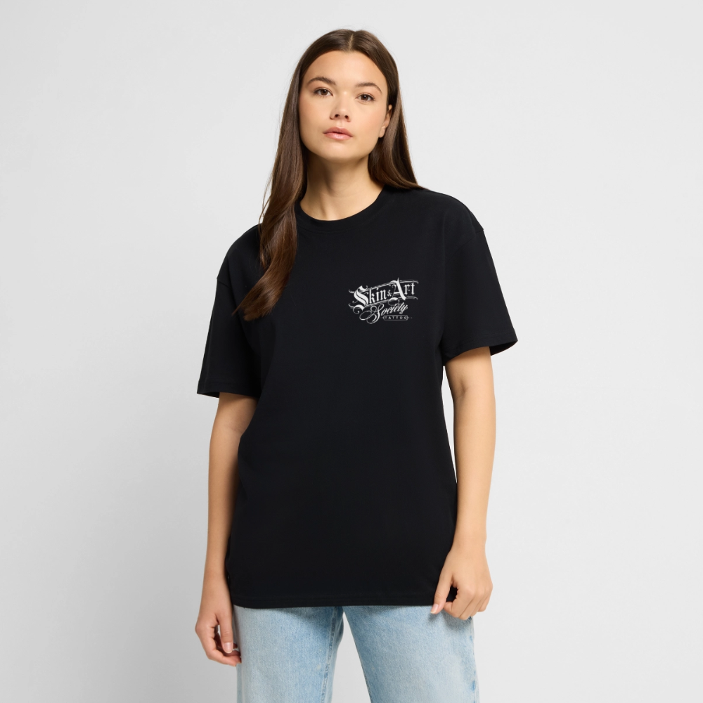 Oversized Heavyweight T-Shirt - Schwarz
