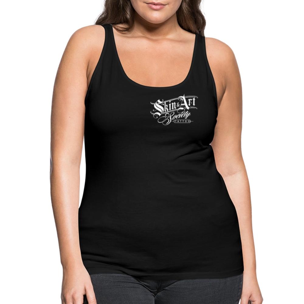 stylisches Damen Tanktop - Schwarz