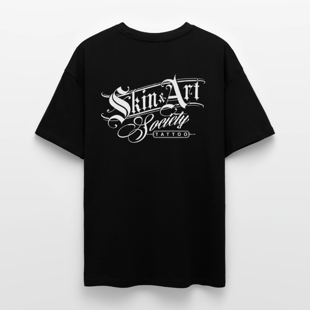 Oversized Heavyweight T-Shirt - Schwarz