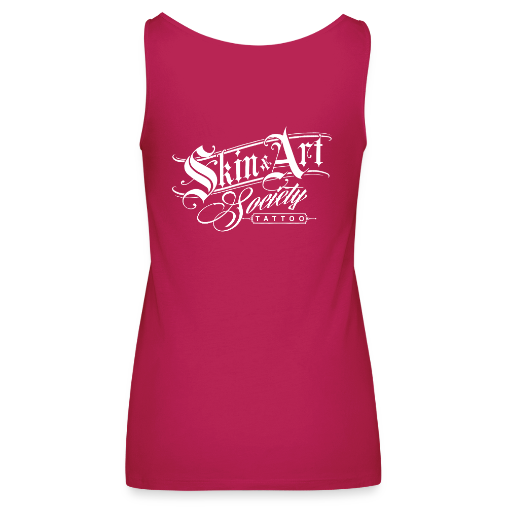 stylisches Damen Tanktop - dunkles Pink