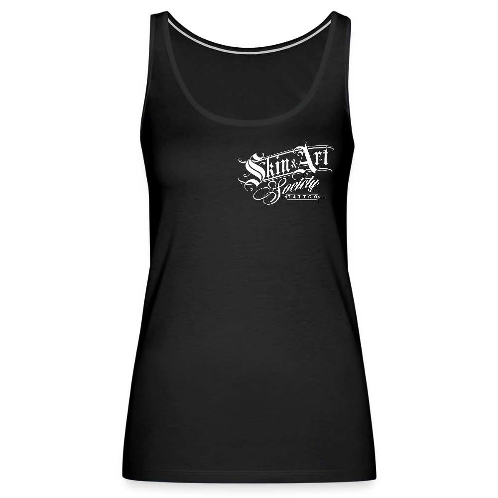 stylisches Damen Tanktop - Schwarz