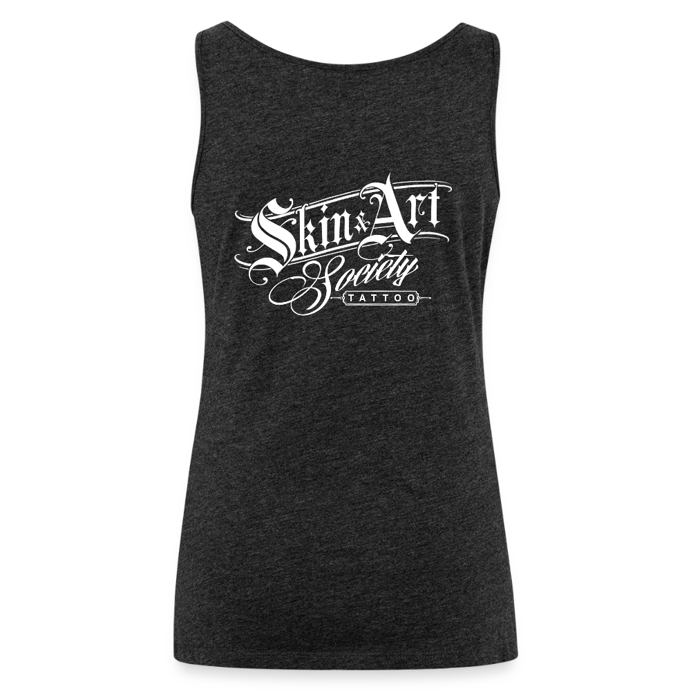 stylisches Damen Tanktop - Anthrazit