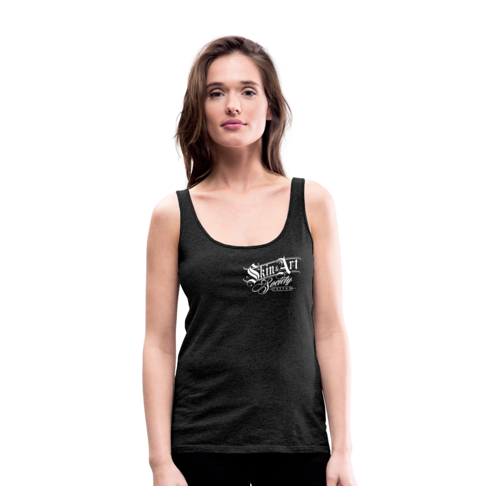 stylisches Damen Tanktop - Anthrazit