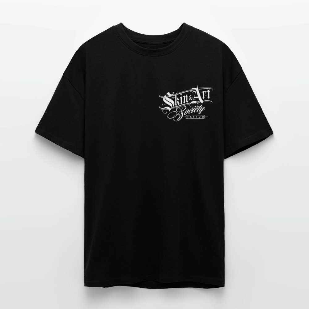 Oversized Heavyweight T-Shirt - Schwarz