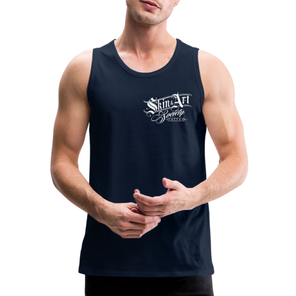 Männer Tanktop - Navy