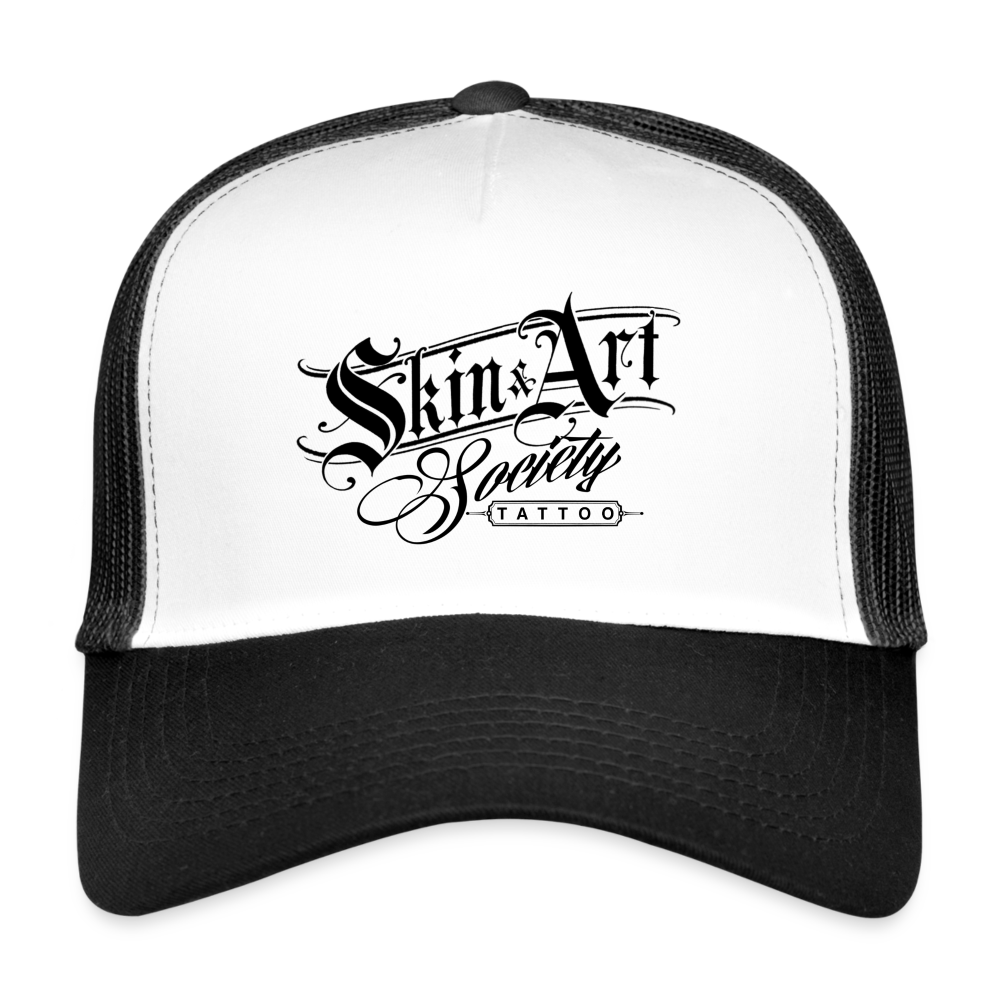 Trucker Cap - Weiß/Schwarz