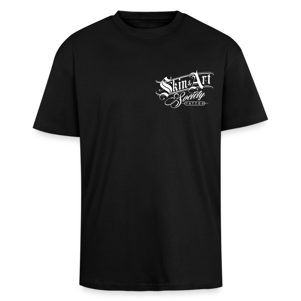 Oversized Heavyweight T-Shirt - Schwarz