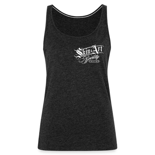 stylisches Damen Tanktop - Anthrazit