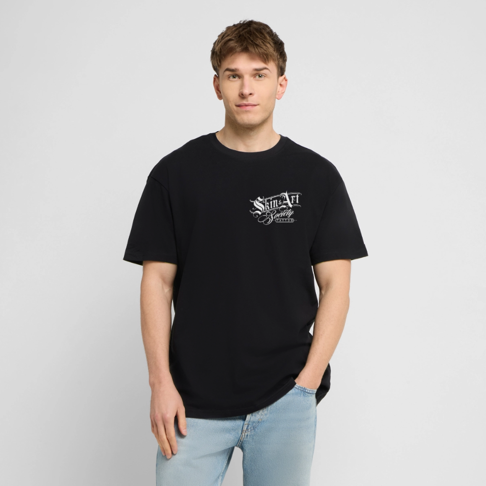 Oversized Heavyweight T-Shirt - Schwarz
