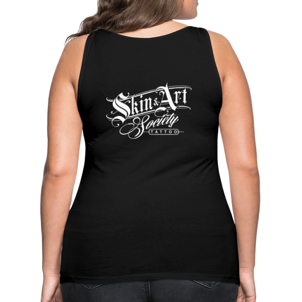 stylisches Damen Tanktop - Schwarz